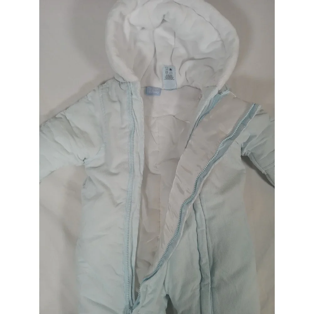 VTG Disney Baby Winnie The Pooh full‎ body Snowsuit Jacket  Size 6 Months